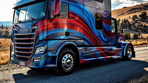 Les avantages du flocage personnalisé pour les camions